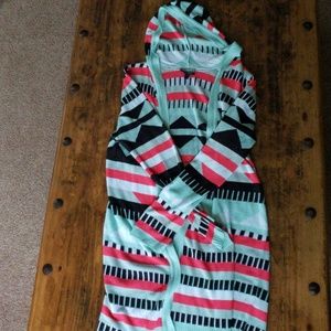 Long sleeved cardigan